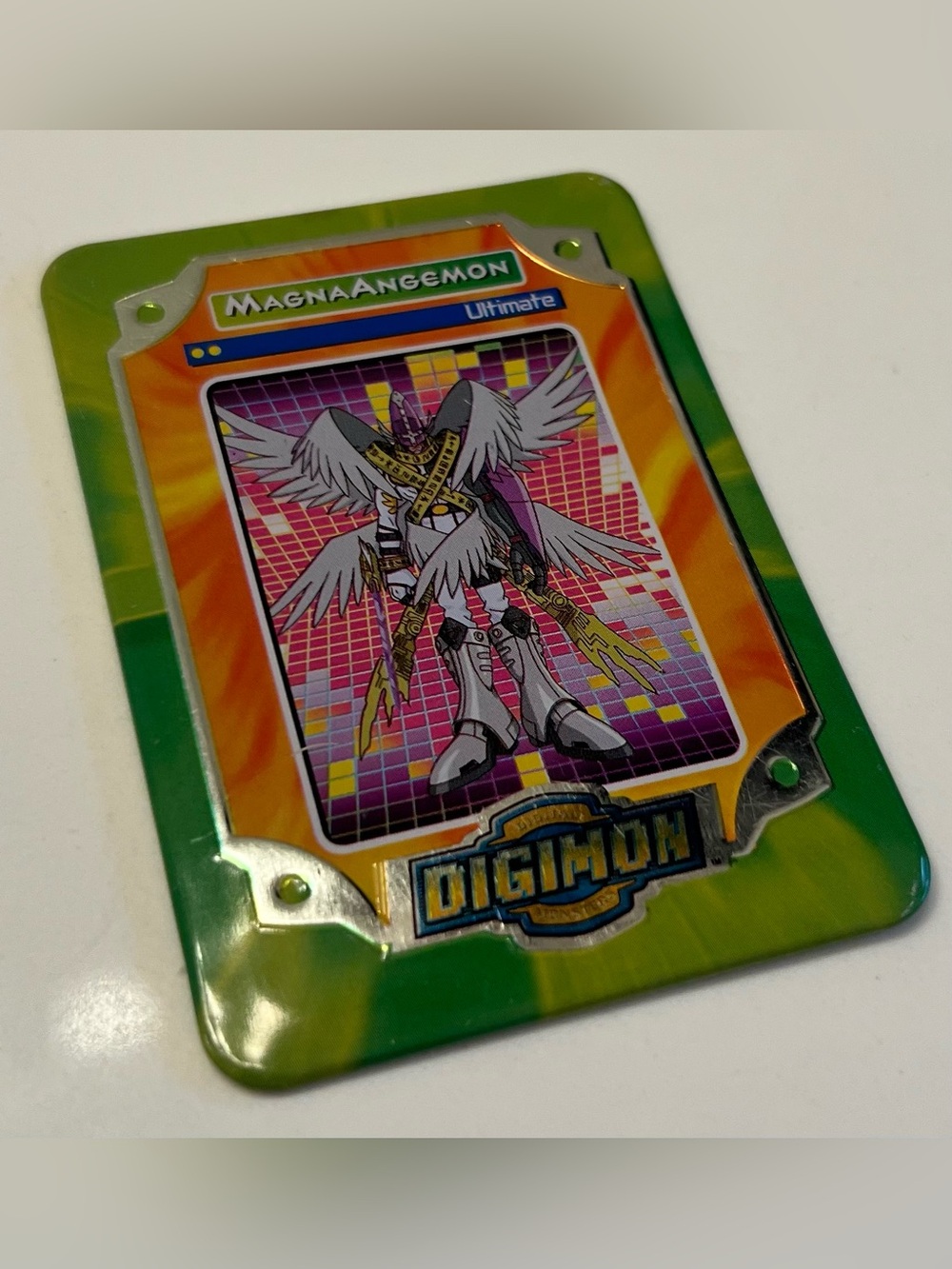 2000 Digimon Metal Cards MagnaAngemon Ultimate